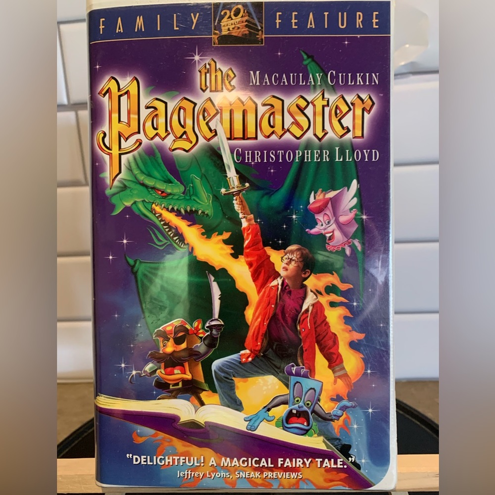 The Page Master VHS